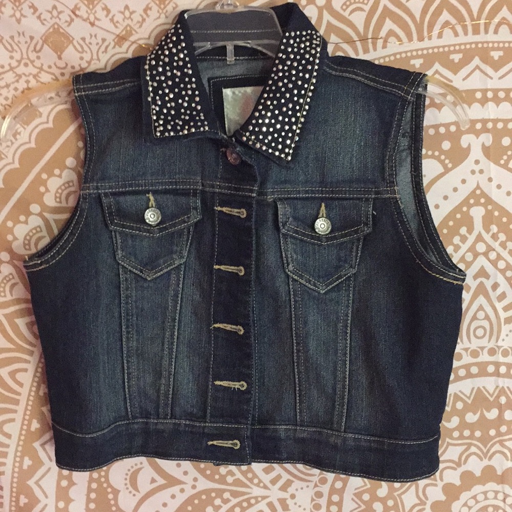 Cropped Jean Jacket